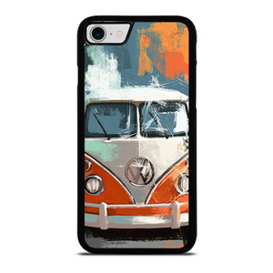 VW VOLKSWAGEN COMBI PAINTED iPhone SE 2022 Case Cover