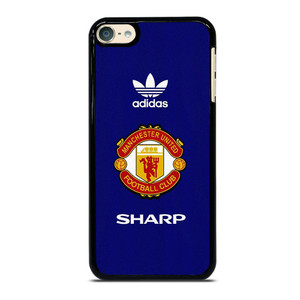 ADIDAS MANCHESTER UNITED SHARP RETRO LOGO iPod 6 Case Cover ADIDAS MANCHESTER UNITED SHARP RETRO LOGO iPod 6 Case Cover