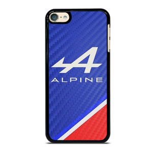 ALPINE AUTOMOBILES BLUE CARBON iPod 6 Case Cover ALPINE AUTOMOBILES BLUE CARBON iPod 6 Case Cover