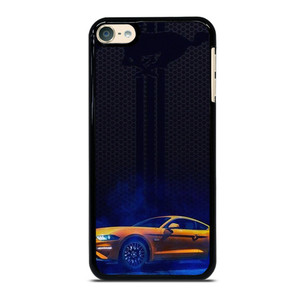 FORD MUSTANG MACH E METAL EMBLEM iPod 6 Case Cover FORD MUSTANG MACH E METAL EMBLEM iPod 6 Case Cover
