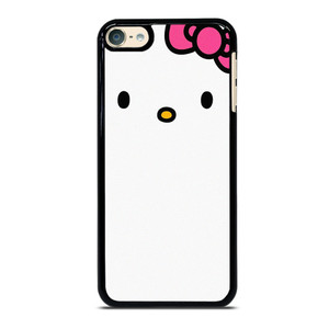 HELLO KITTY FLAT ILLUSTRATION WHITE iPod 6 Case Cover HELLO KITTY FLAT ILLUSTRATION WHITE iPod 6 Case Cover