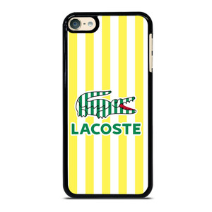 LACOSTE YELLOW STRIPE iPod 6 Case Cover LACOSTE YELLOW STRIPE iPod 6 Case Cover
