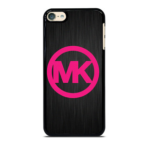 MK MICHAEL KORS PINK WOOD LOGO iPod 6 Case Cover MK MICHAEL KORS PINK WOOD LOGO iPod 6 Case Cover