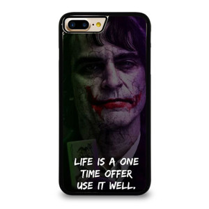 JOKER JOAQUIN PHOENIX QUOTES iPhone 7 / 8 Plus Case Cover JOKER JOAQUIN PHOENIX QUOTES iPhone 7 / 8 Plus Case Cover