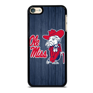 OLE MISS REBELS WOOD ICON iPod 6 Case Cover OLE MISS REBELS WOOD ICON iPod 6 Case Cover