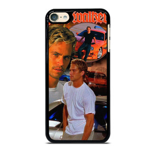 PAUL WALKER FAST AND FURIOUS COLLAGE iPod 6 Case Cover PAUL WALKER FAST AND FURIOUS COLLAGE iPod 6 Case Cover