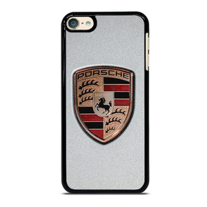 PORSCHE SILVER METAL EMBLEM iPod 6 Case Cover PORSCHE SILVER METAL EMBLEM iPod 6 Case Cover