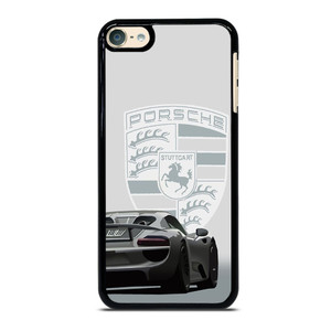 PORSCHE STUTTGART 918 SPYDER POSTER WHITE iPod 6 Case Cover PORSCHE STUTTGART 918 SPYDER POSTER WHITE iPod 6 Case Cover