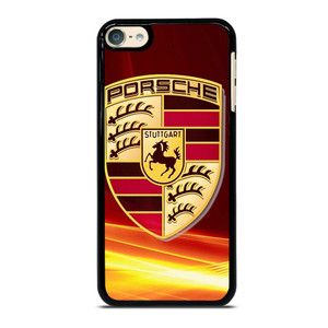 PORSCHE STUTTGART RED EMBLEM iPod 6 Case Cover PORSCHE STUTTGART RED EMBLEM iPod 6 Case Cover