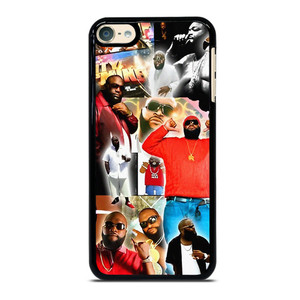 RICK ROSS RAPPER COLLAGE iPod 6 Case Cover RICK ROSS RAPPER COLLAGE iPod 6 Case Cover