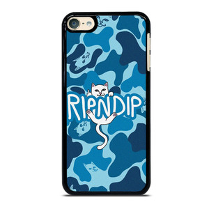 RIPNDIP CAT CAMO BLUE iPod 6 Case Cover RIPNDIP CAT CAMO BLUE iPod 6 Case Cover
