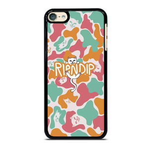 RIPNDIP PINK GREEN CAMO iPod 6 Case Cover RIPNDIP PINK GREEN CAMO iPod 6 Case Cover