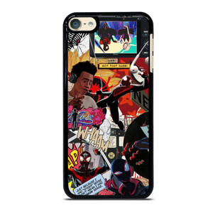 SPIDER-MAN MILES MORALES COLLAGE iPod 6 Case Cover SPIDER-MAN MILES MORALES COLLAGE iPod 6 Case Cover