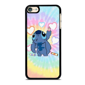 STITCH CARTOON TIE DYE PATTERN iPod 6 Case Cover STITCH CARTOON TIE DYE PATTERN iPod 6 Case Cover
