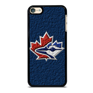 TORONTO BLUE JAYS LEATHER LOGO iPod 6 Case Cover