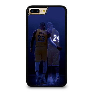KOBE BRYANT LEBRON JAMES LA LAKERS iPhone 7 / 8 Plus Case Cover KOBE BRYANT LEBRON JAMES LA LAKERS iPhone 7 / 8 Plus Case Cover