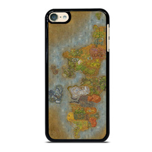 WORLD OF WARCRAFT GAMES MAP iPod 6 Case Cover
