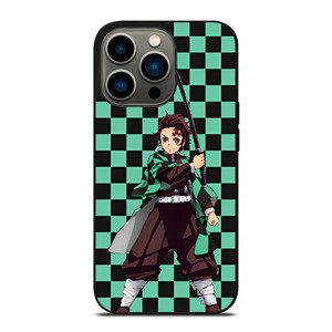 TANJIRO KAMADO DEMON SLAYER PATTERN iPhone 13 Pro Case Cover TANJIRO KAMADO DEMON SLAYER PATTERN iPhone 13 Pro Case Cover