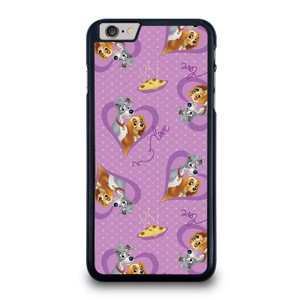 DISNEY LADY AND THE TRAMP PATTERN CARTOON iPhone 6 / 6S Plus Case Cover