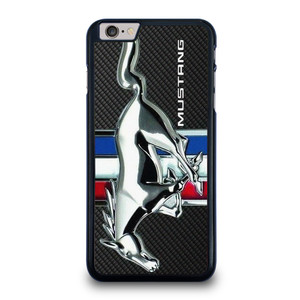 FORD MUSTANG METAL CARBON EMBLEM iPhone 6 / 6S Plus Case Cover FORD MUSTANG METAL CARBON EMBLEM iPhone 6 / 6S Plus Case Cover