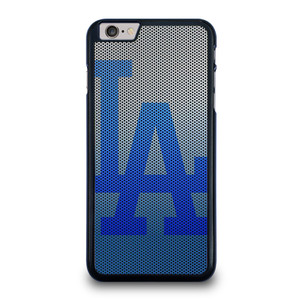 LOS ANGELES DODGERS METAL CARBON iPhone 6 / 6S Plus Case Cover