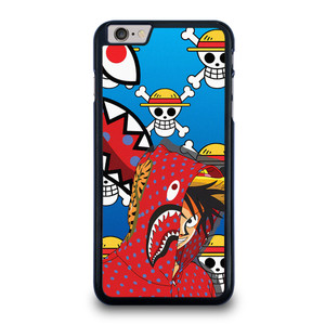 LUFFY ONE PIECE BAPE iPhone 6 / 6S Plus Case Cover LUFFY ONE PIECE BAPE iPhone 6 / 6S Plus Case Cover