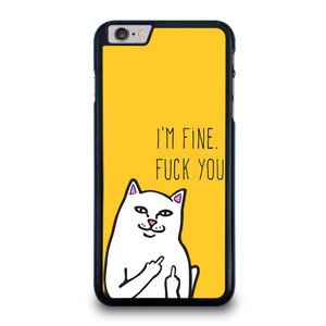 RIPNDIP CAT FUCK YOU iPhone 6 / 6S Plus Case Cover RIPNDIP CAT FUCK YOU iPhone 6 / 6S Plus Case Cover