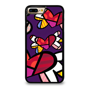 ROMERO BRITTO LOVE BUTTERFLY iPhone 7 / 8 Plus Case Cover ROMERO BRITTO LOVE BUTTERFLY iPhone 7 / 8 Plus Case Cover