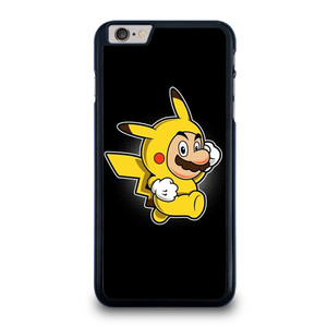 SUPER MARIO BROS X PIKACHU POKEMON iPhone 6 / 6S Plus Case Cover SUPER MARIO BROS X PIKACHU POKEMON iPhone 6 / 6S Plus Case Cover