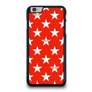 SUPREME STARS PATTERN RED iPhone 6 / 6S Plus Case Cover