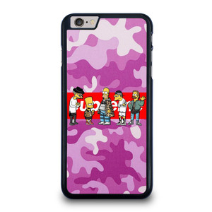 SUPREME THE SIMPSONS CAMO PURPLE iPhone 6 / 6S Plus Case Cover