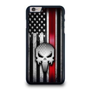 THE PUNISHER AMERICAN FLAG METAL iPhone 6 / 6S Plus Case Cover