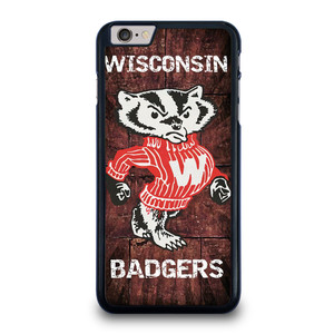 WISCONSIN BADGERS RUSTY SYMBOL iPhone 6 / 6S Plus Case Cover