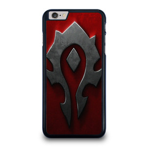 WORLD OF WARCRAFT HORDE BLACK LOGO iPhone 6 / 6S Plus Case Cover