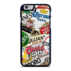 BEER WHISKEY LOGO COLLAGE iPhone 6 / 6S Case Cover BEER WHISKEY LOGO COLLAGE iPhone 6 / 6S Case Cover