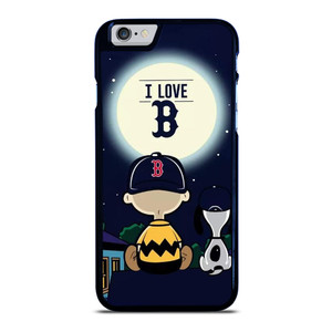 BOSTON RED SOX CHARLIE BROWN SNOOPY iPhone 6 / 6S Case Cover BOSTON RED SOX CHARLIE BROWN SNOOPY iPhone 6 / 6S Case Cover