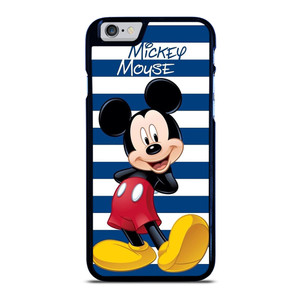 DISNEY MICKEY MOUSE BLUE STRIPE iPhone 6 / 6S Case Cover