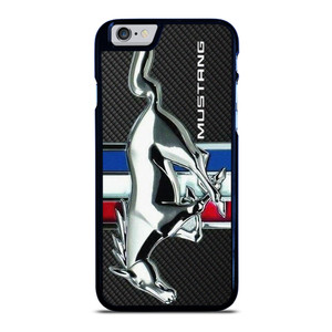 FORD MUSTANG METAL CARBON EMBLEM iPhone 6 / 6S Case Cover FORD MUSTANG METAL CARBON EMBLEM iPhone 6 / 6S Case Cover