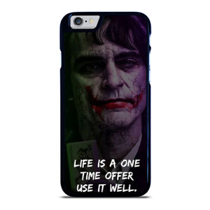 JOKER JOAQUIN PHOENIX QUOTES iPhone 6 / 6S Case Cover JOKER JOAQUIN PHOENIX QUOTES iPhone 6 / 6S Case Cover