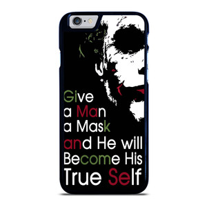 JOKER QUOTES CARTOON iPhone 6 / 6S Case Cover JOKER QUOTES CARTOON iPhone 6 / 6S Case Cover