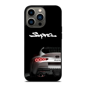 TOYOTA SUPRA CARS WHITE iPhone 13 Pro Case Cover