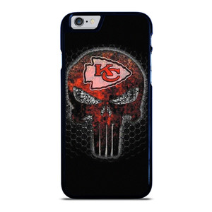 KANSAS CITY CHIEF PUNISHER SKULL LOGO iPhone 6 / 6S Case Cover
