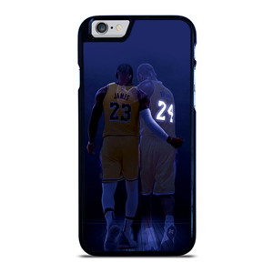 KOBE BRYANT LEBRON JAMES LA LAKERS iPhone 6 / 6S Case Cover KOBE BRYANT LEBRON JAMES LA LAKERS iPhone 6 / 6S Case Cover