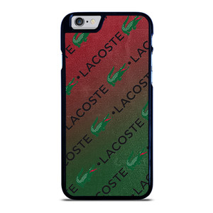 LACOSTE CROCODILE LOGO PATTERN iPhone 6 / 6S Case Cover