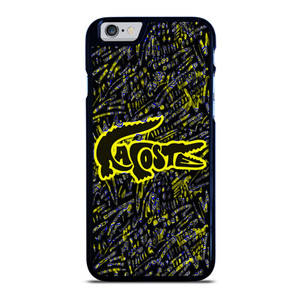 LACOSTE YELLOW PATTERN iPhone 6 / 6S Case Cover