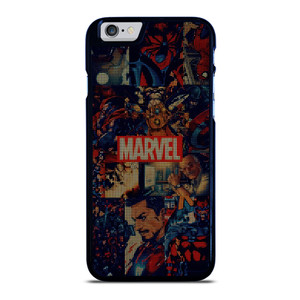 MARVEL COMICS HALFTONE COLLAGE iPhone 6 / 6S Case Cover