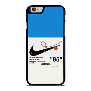 NIKE AIR JORDAN 1OFF WHITE BLUE iPhone 6 / 6S Case Cover NIKE AIR JORDAN 1OFF WHITE BLUE iPhone 6 / 6S Case Cover