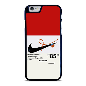 NIKE AIR JORDAN 1OFF WHITE RED iPhone 6 / 6S Case Cover
