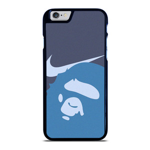 NIKE BAPE BLUE iPhone 6 / 6S Case Cover NIKE BAPE BLUE iPhone 6 / 6S Case Cover