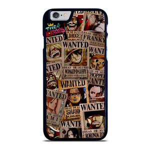 ONE PIECE WANTED POSTER COLLECTION iPhone 6 / 6S Case Cover ONE PIECE WANTED POSTER COLLECTION iPhone 6 / 6S Case Cover